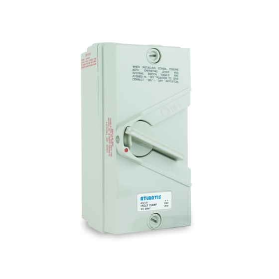 35A VYNCO AC 1P ISOLATION SWITCH IP65
