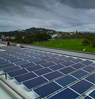 Solar Lights up Auckland Musem